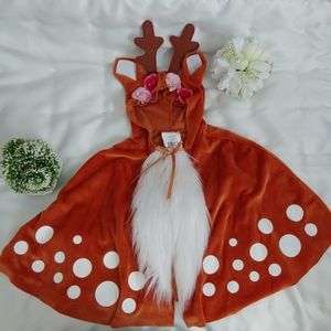 Deer dress up cape